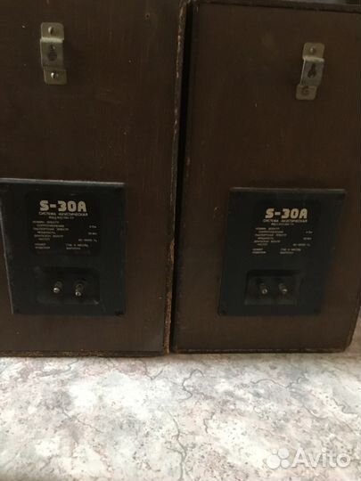 Колонки Radiotehnika S 30 A
