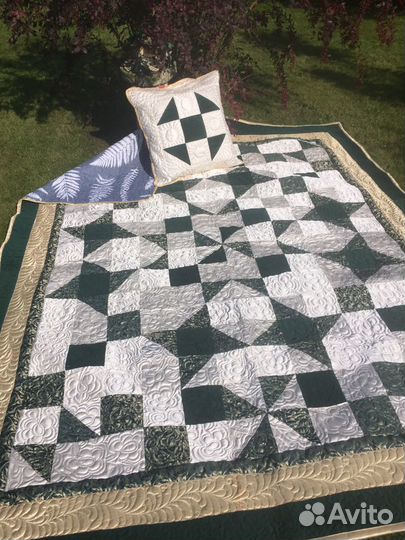 Покрывала в стиле пэчворк сшитые вручную