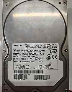 Hitachi, SATA жесткий диск 3.5, 82 Gb