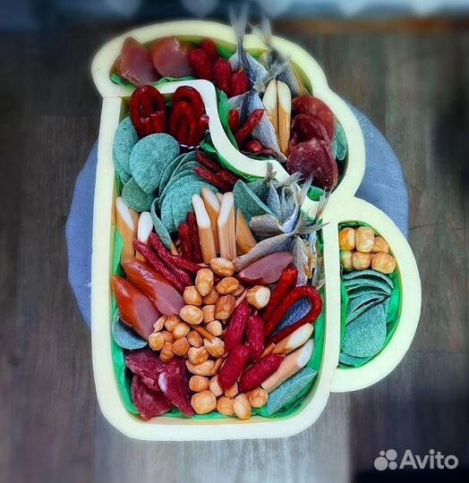 Букет из колбасы