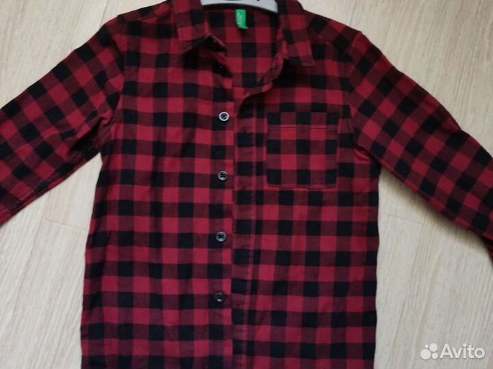 Рубашка для мальчика 110 Benetton