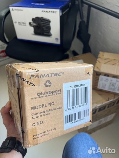 Комплект Fanatec на базе DD Pro (PS5), 8нм