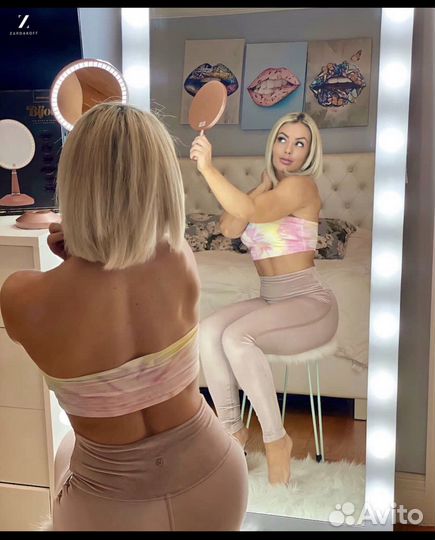 Гримерное зеркало с подсветкой