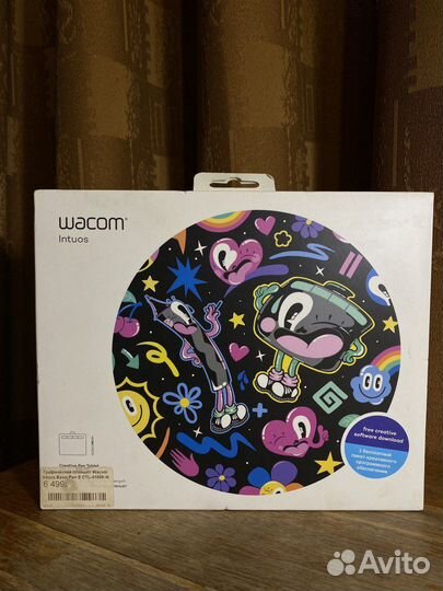Графический планшет Wacom Intuos Basic Pen S