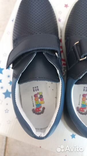 Новые школьные ботинки Ayxan Baby р.32 (нат.кожа)