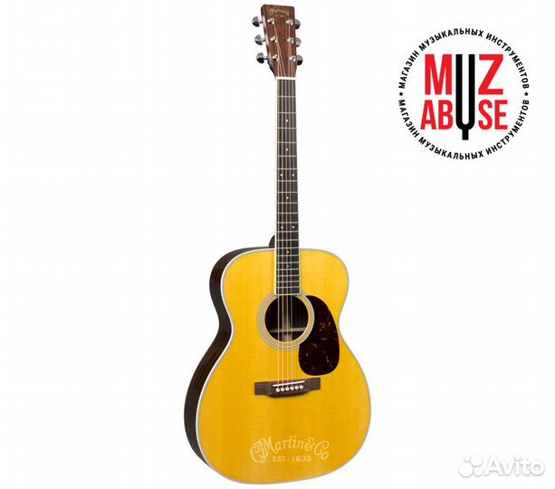 Гитара Martin M-36 Jumbo Acoustic Guitar