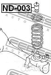 Отбойник переднего амортизатора