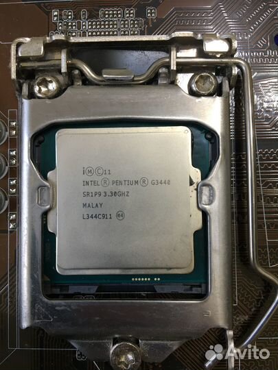 Материнская плата Asus 1150 сокет + проц+кулер