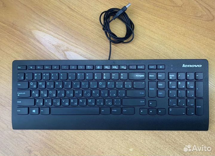 Клавиатура Lenovo Slim SK-8821, мембранная проводн