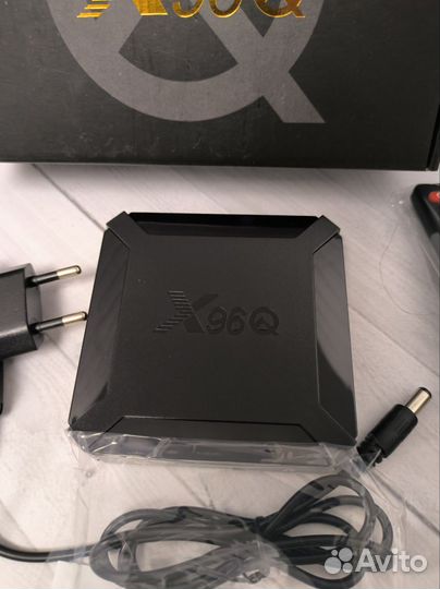 SMART tv приставка X96Q 2/16гб Android 10 новые