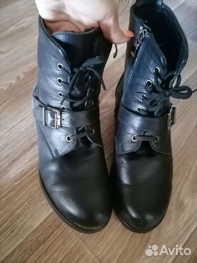 Сапоги зимние натуральная кожа 38 размер