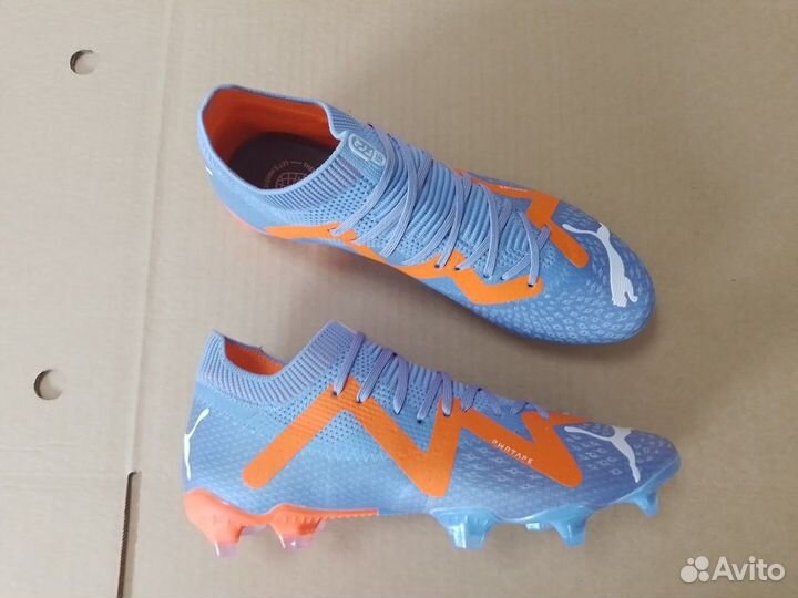 Бутсы Puma Future Ultimate FG Blue Orange