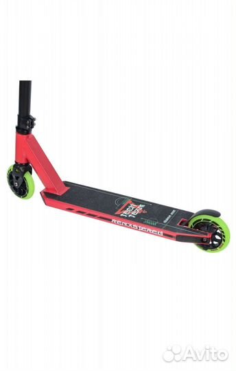 Самокат трюковой tech team duker 202 красный новый