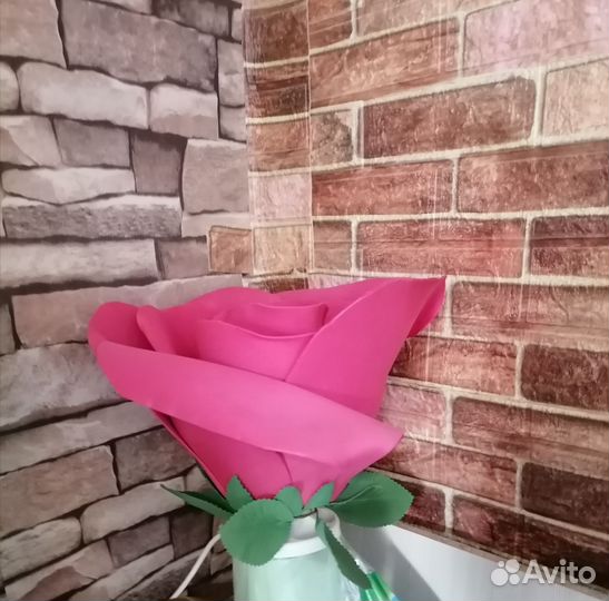 Светильник роза из изолона