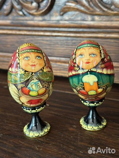 Яйцо пасхальное дерево, ручная роспись