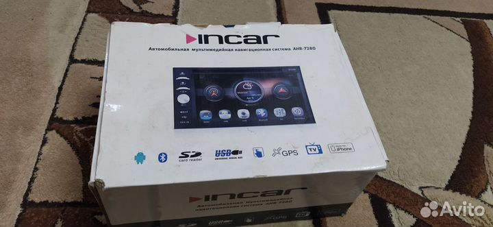 Магнитола 2 din Incar 7280