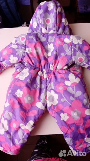 Зимний комбинезон для девочки