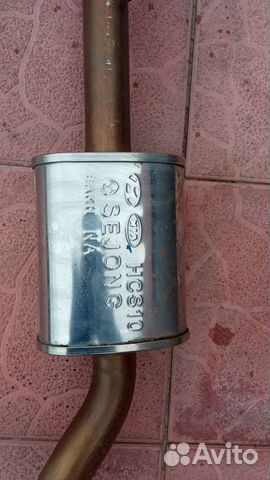 Глушитель Киа Рио Х Лайн G4LC