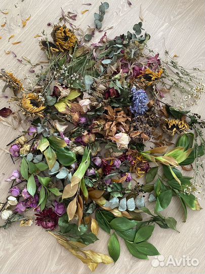 Сушеные цветы