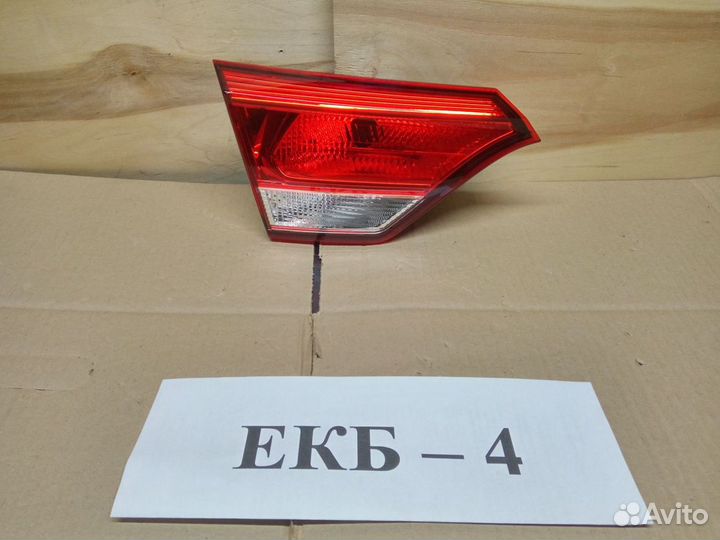 Фонарь внутренний левый kia rio 4 92403H0000