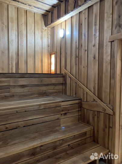 Общественная русская Баня на дровах