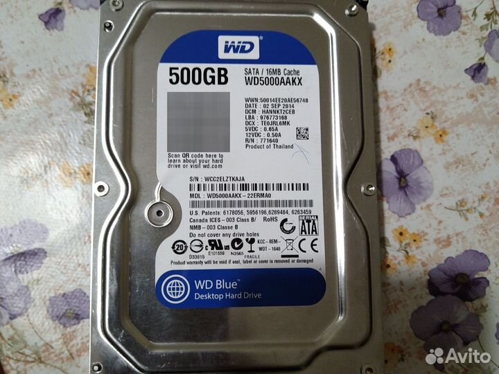 Жесткий диск HP, Seagate ST3000DM001
