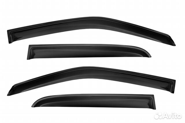 Дефлекторы окон (4 шт.) Isuzu D-Max 3