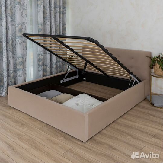 Кровать с матрасом и подъемным механизмом Роза