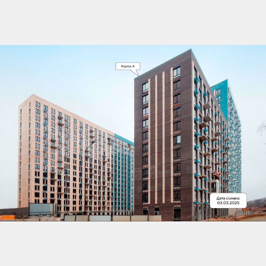 1-к. квартира, 34,6 м², 12/18 эт.