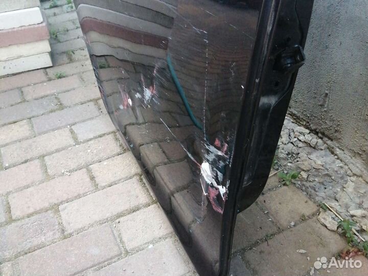 Двери Opel corsa d задняя правая Черная