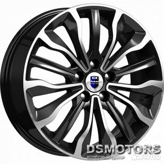 Диски Атакама 6.5/17 5x114.3 ET40 d67.1 алмаз чёрн