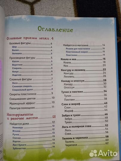 Книга.зоопарк из пластилина