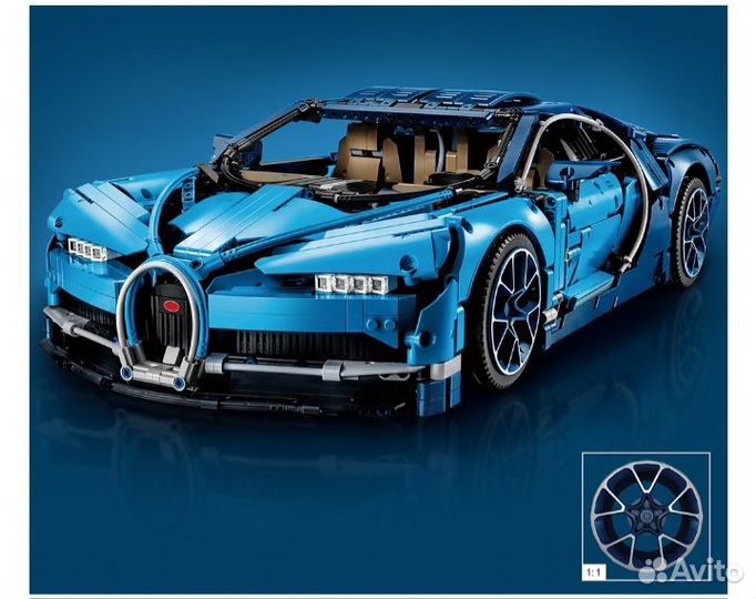 Конструктор Bugatti Chiron