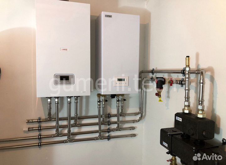 Отопление и водоснабжение. Монтаж под ключ