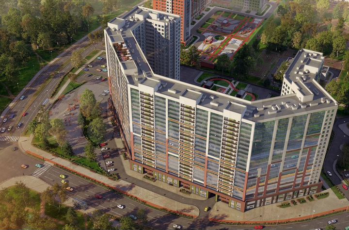 Квартира-студия, 23,9 м², 10/23 эт.