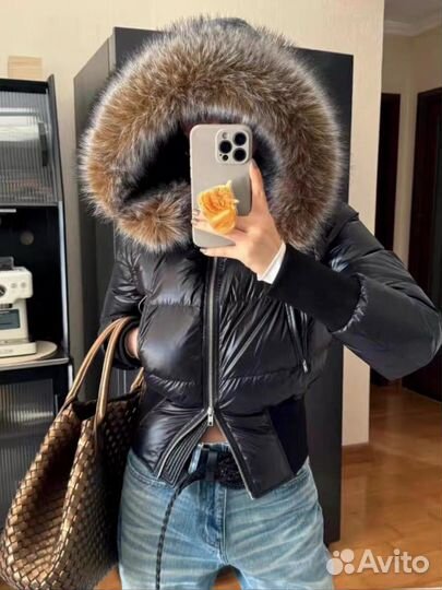 Зимняя Куртка Аляска С Мехом Rick Owens Type y2k