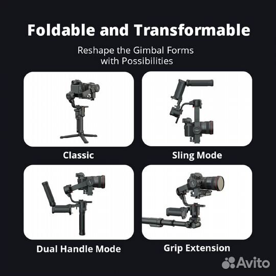 Стабилизатор moza AirCross 3