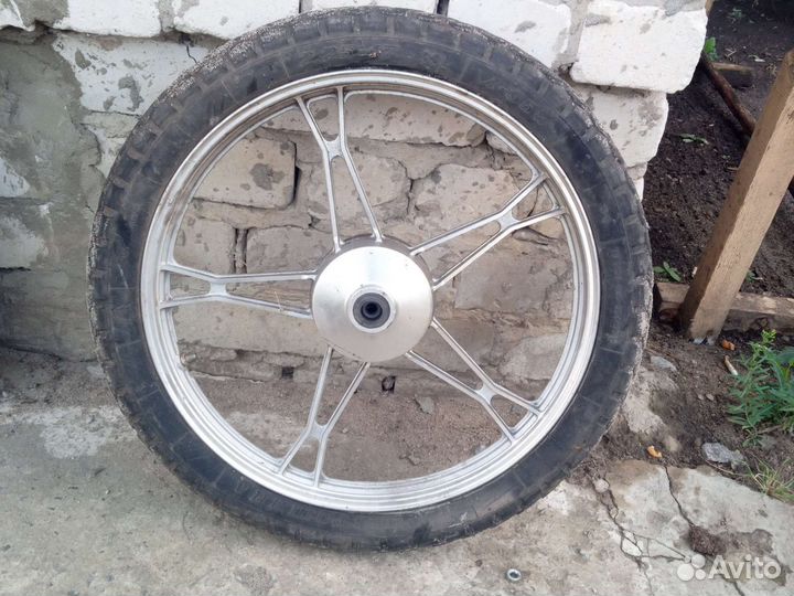 Стартер на мопед, переднее колесо на мопед Альфа
