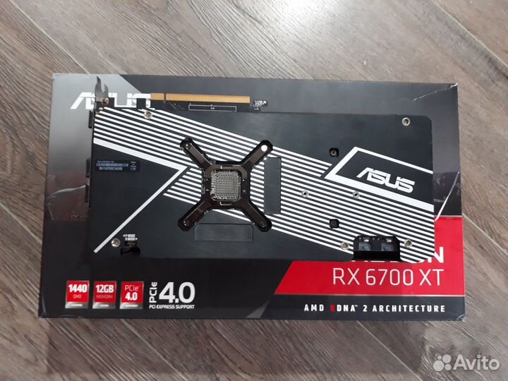 Видеокарта asus AMD Radeon RX 6700 XT