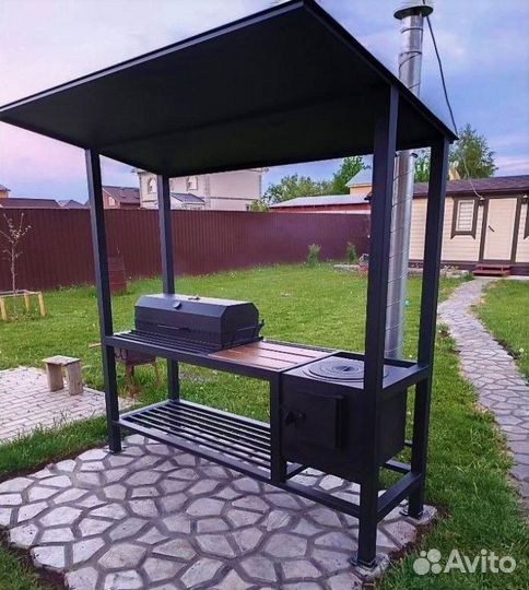 Мангалы в стиле лофт