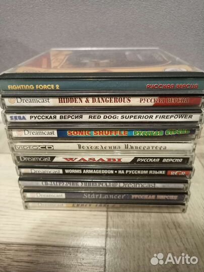 Диски на Sega Dreamcast