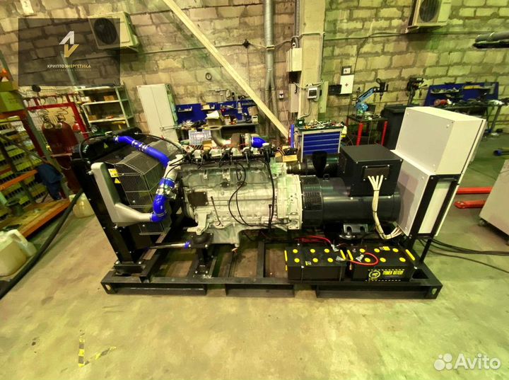 Газовый генератор MAN 120 кВт