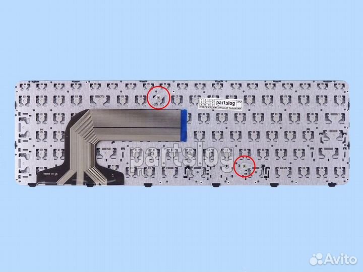 Клавиатура для HP 15-e 15-g 15-n 15-r 15t-e с рамк