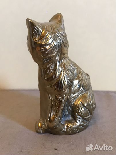 Брозовая статуэтка Кот (Англия)