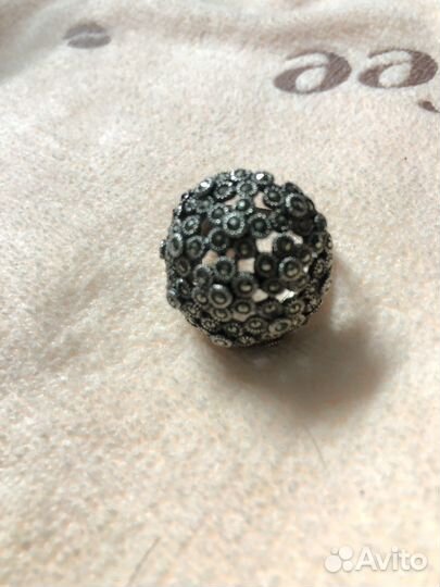 Кольцо серебро марказит