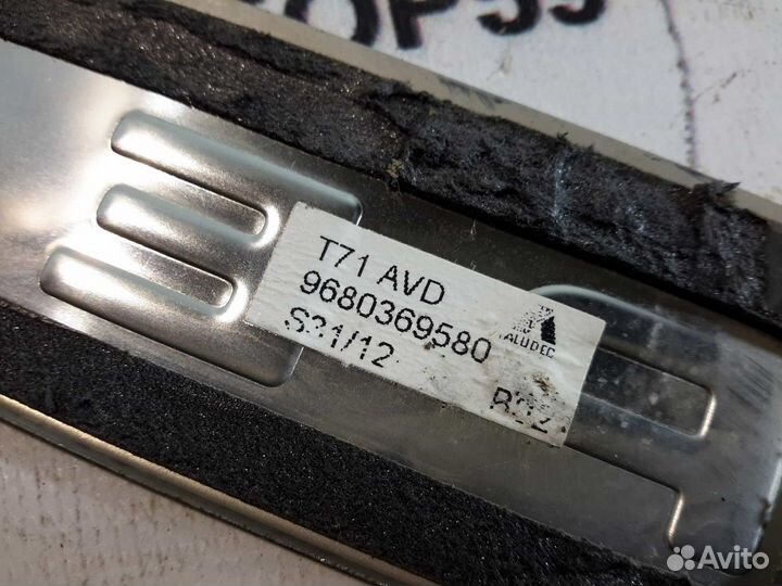 Накладка порога Peugeot 408