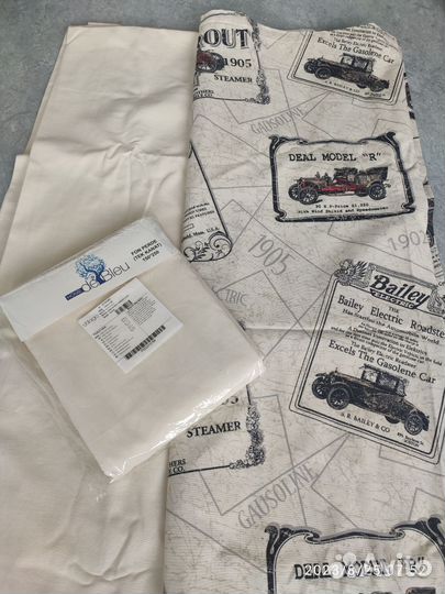 Комплект шторы и подушки декоративные