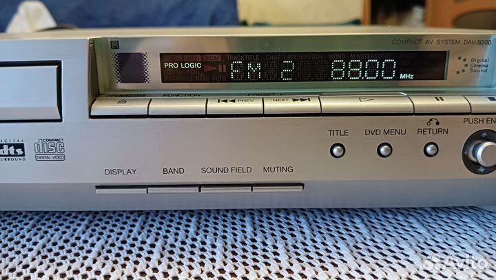 Ресивер С DVD sony HCD-S300