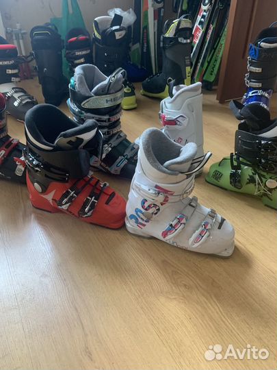 Горнолыжные ботинки детские 32-36 р, 210-240мм