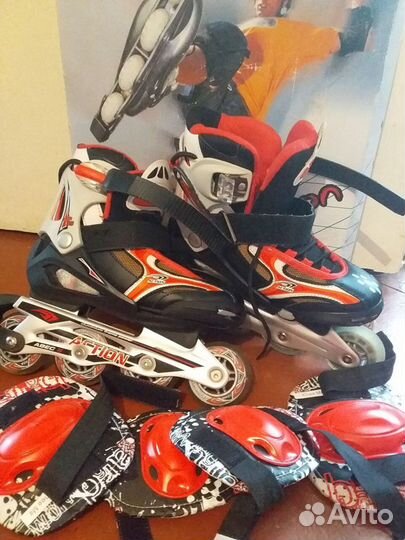 Продам ролики 32-35р раздвижные